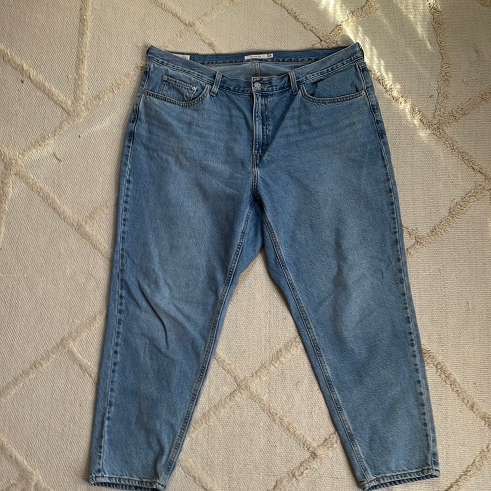 levi’s 80s mom jean size 18w